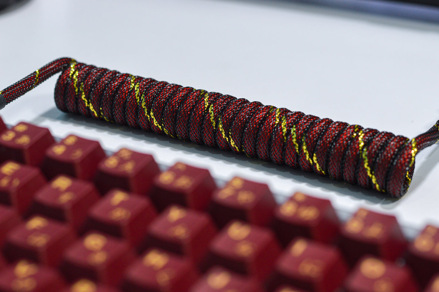 Red Samurai Coiled Cable